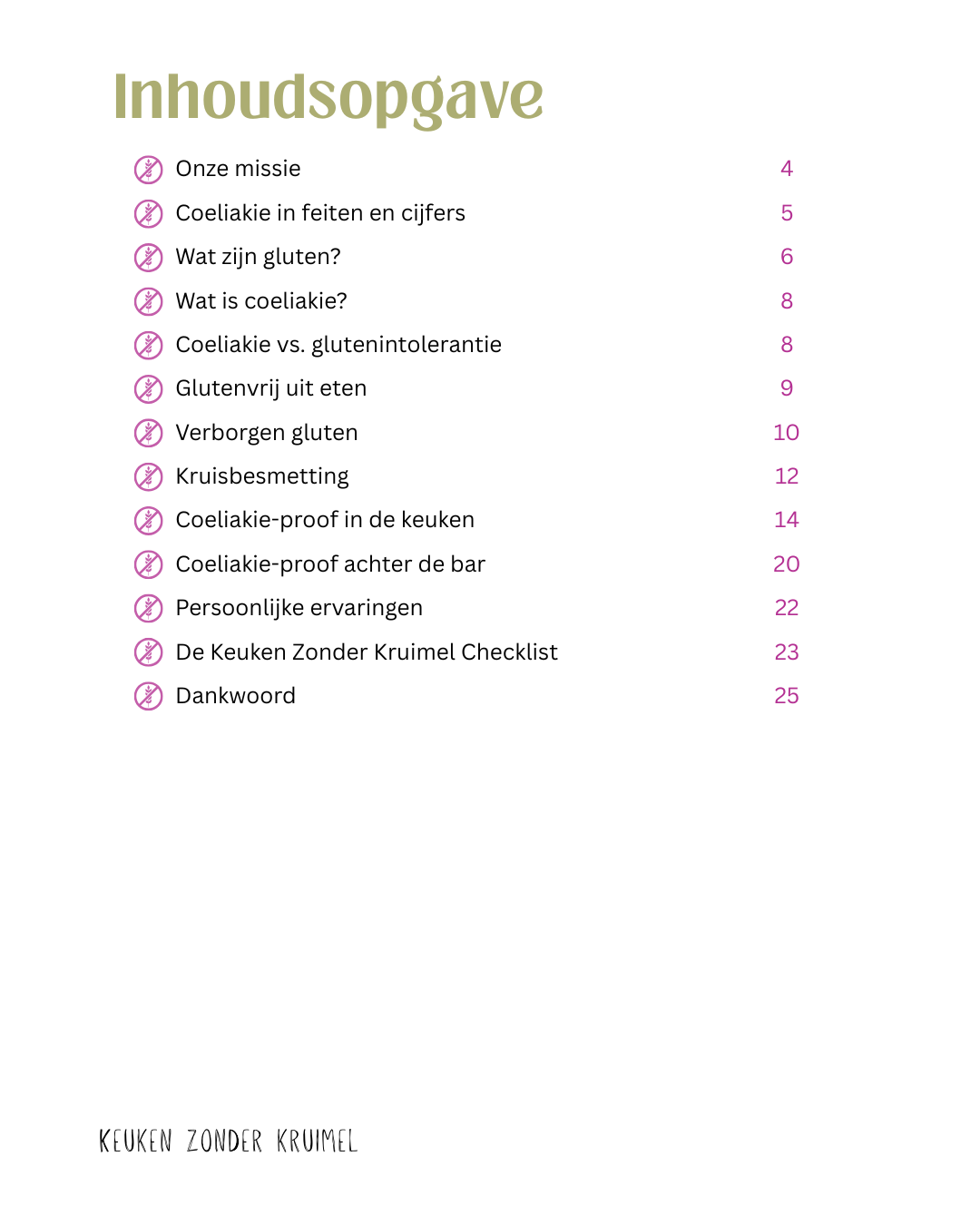 Keuken Zonder Kruimel